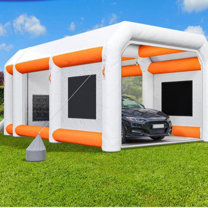 YITAHOME Inflatable Spray Booth Car Paint Tent Filter 6 Sizes with Filters & Blowers